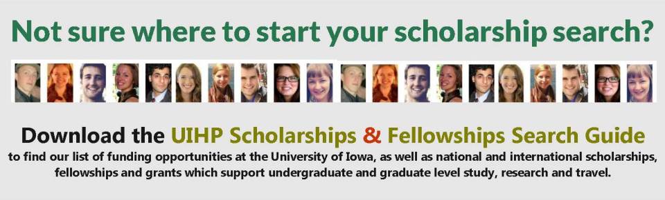 Not sure where to start your scholarship search header - Fall 2013